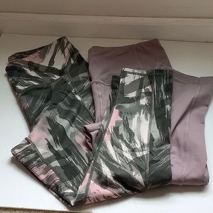 Giam & Reebok, athletic pants, size medium